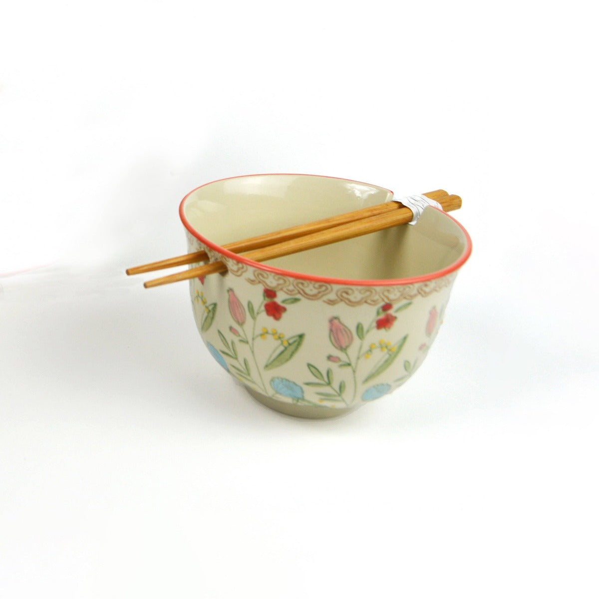Ella Ramen Bowls Set with Chopsticks for 2