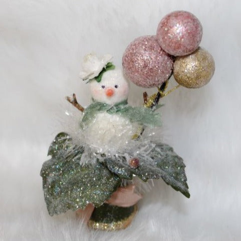 Snowman with Balloons