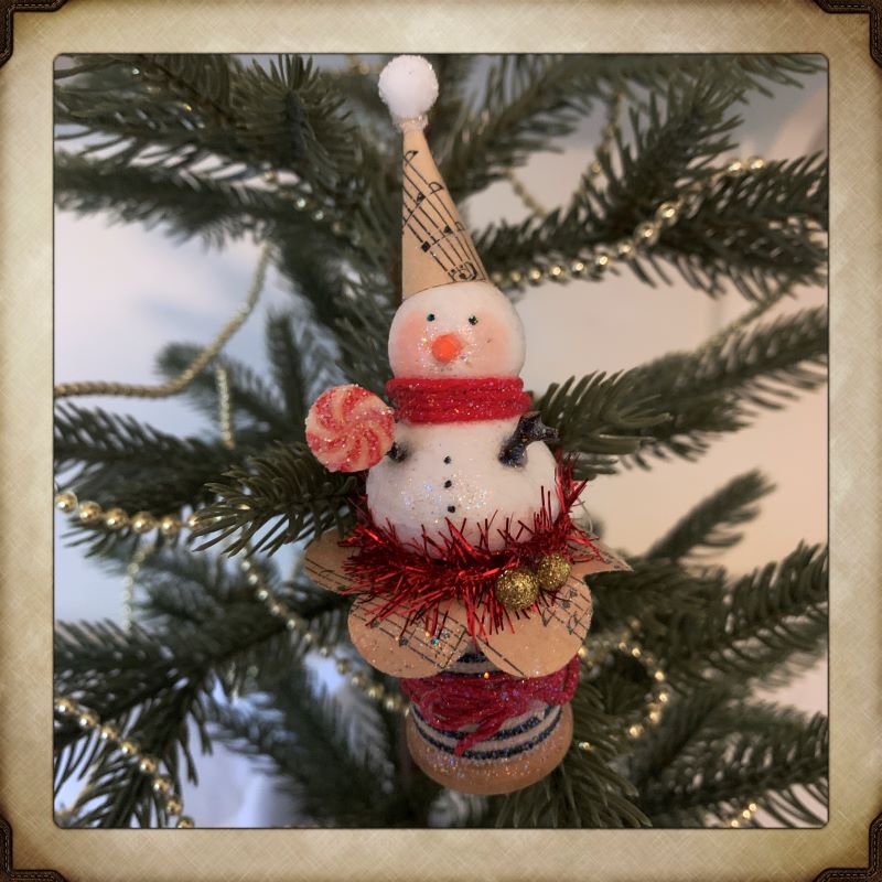 DIY Snowman Ornament Kits