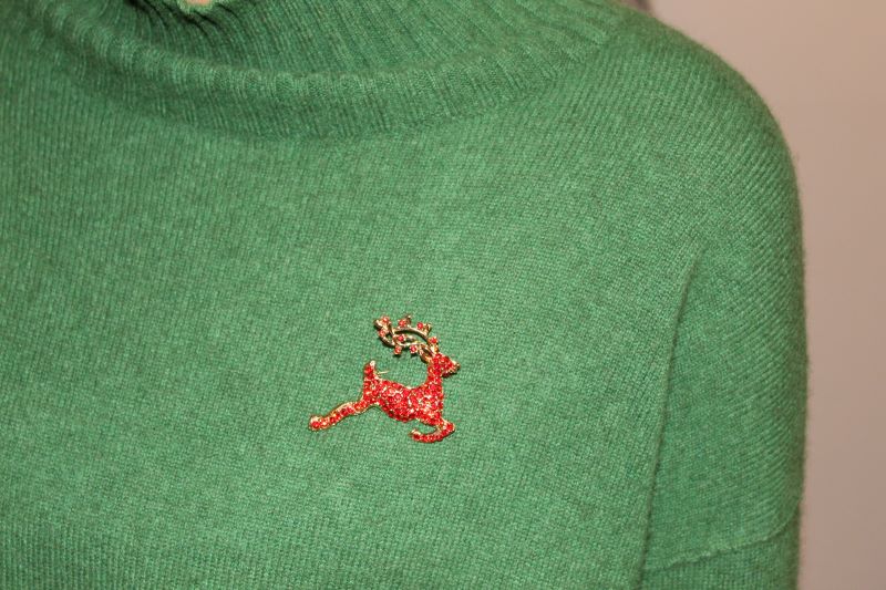 Yule Reindeer Pin