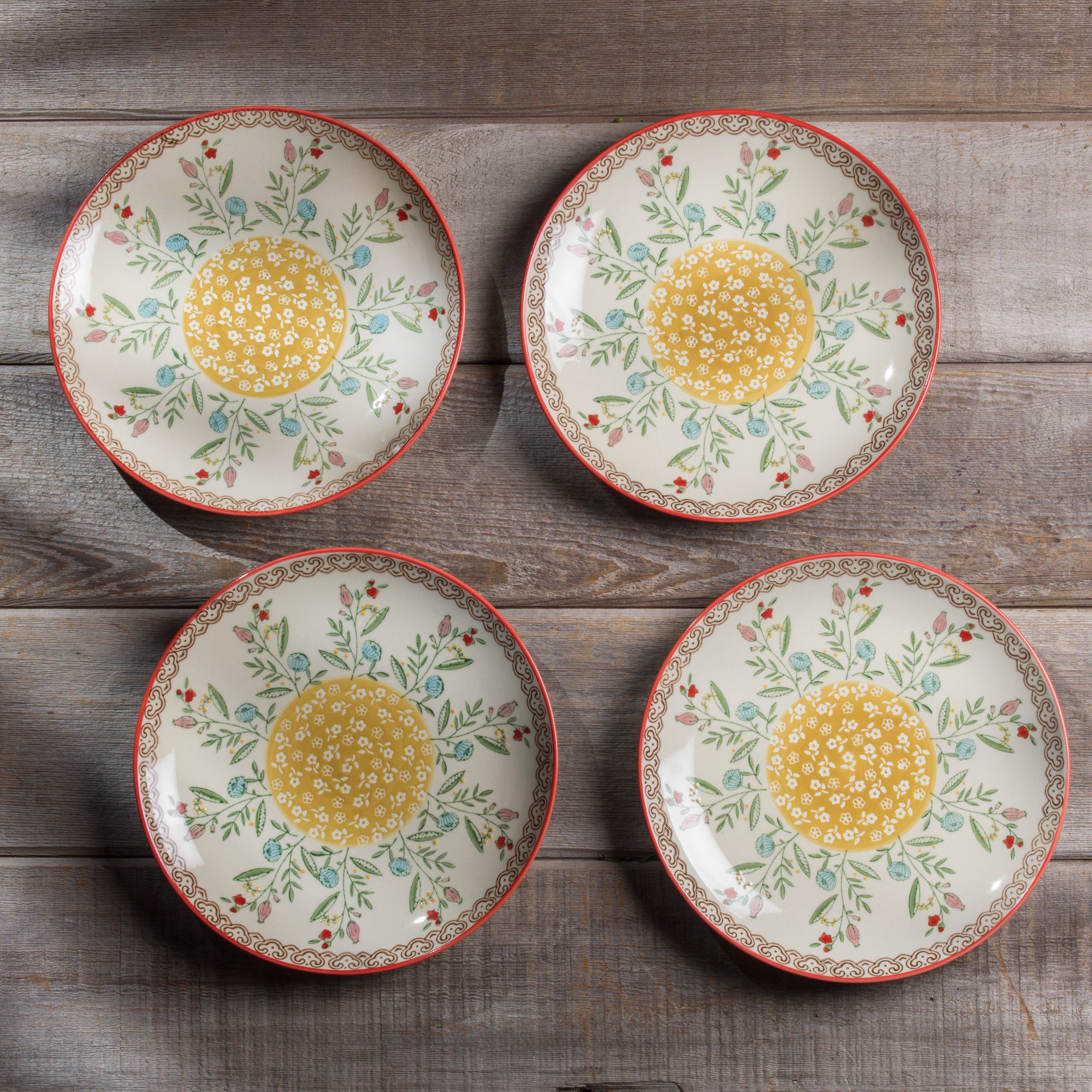 Ella Salad Plates Set