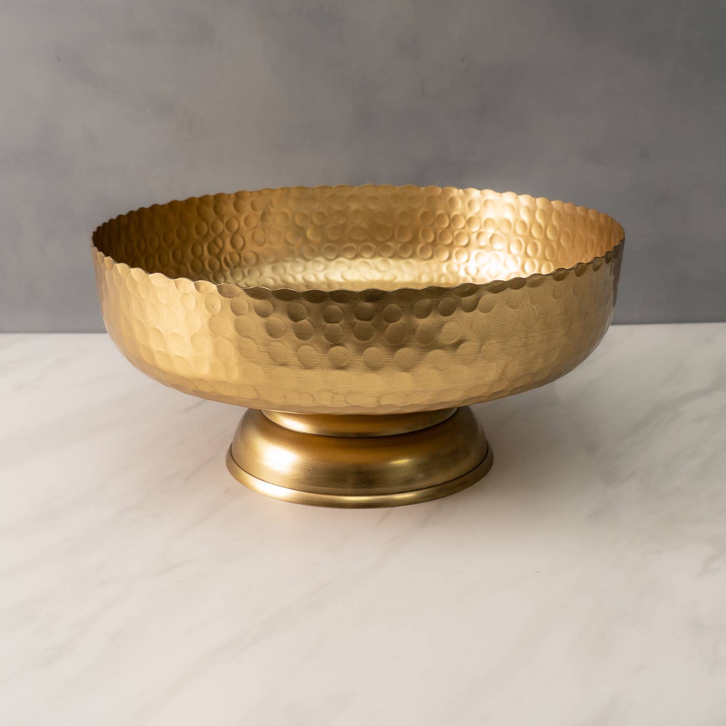 Gold Hammered Bowl
