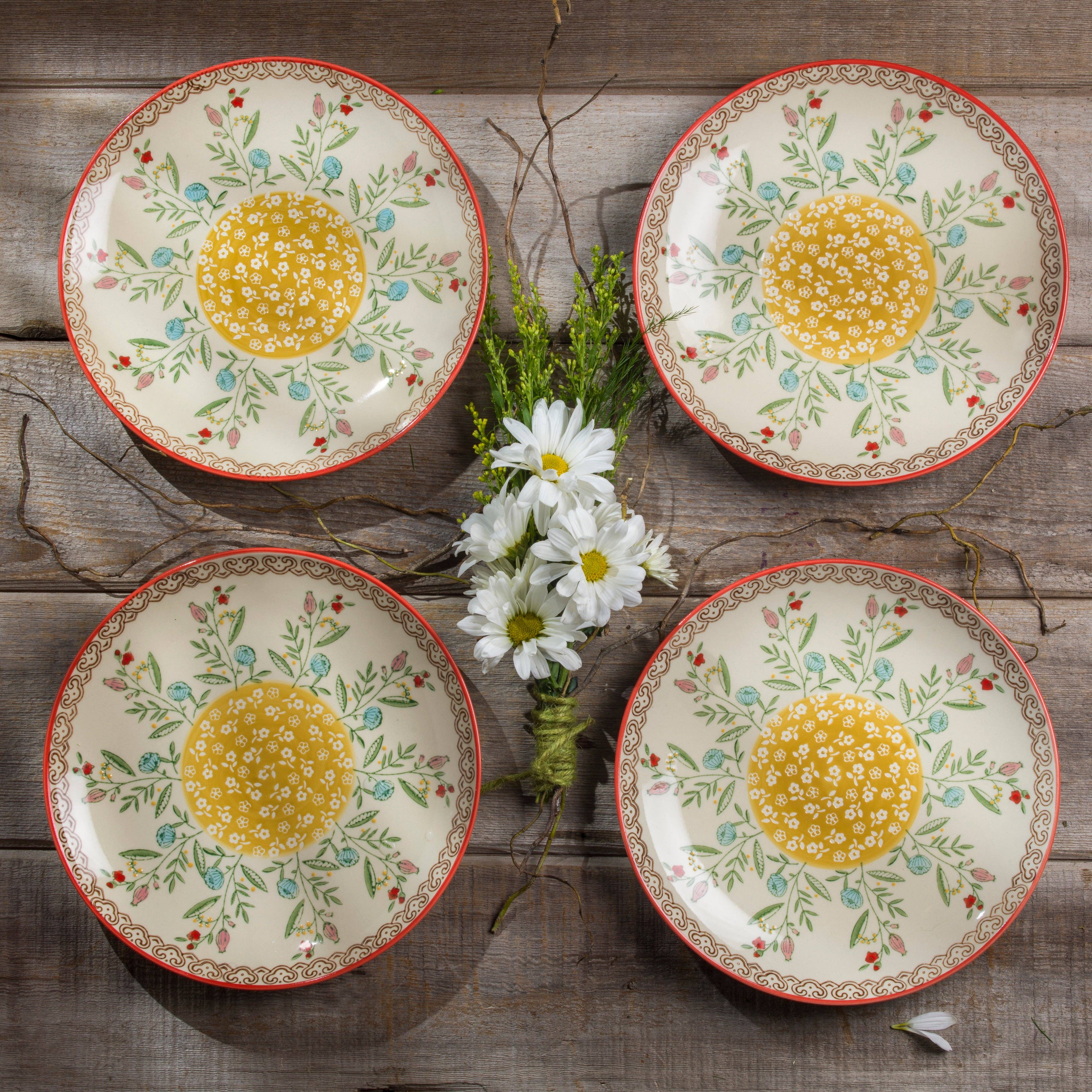 Ella Salad Plates Set