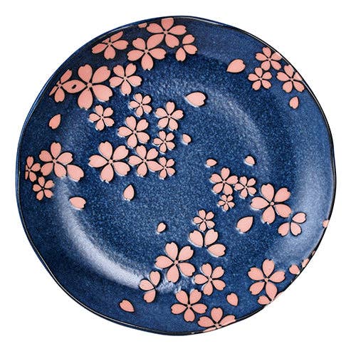 Hasui Sakura Round Dinner Plate