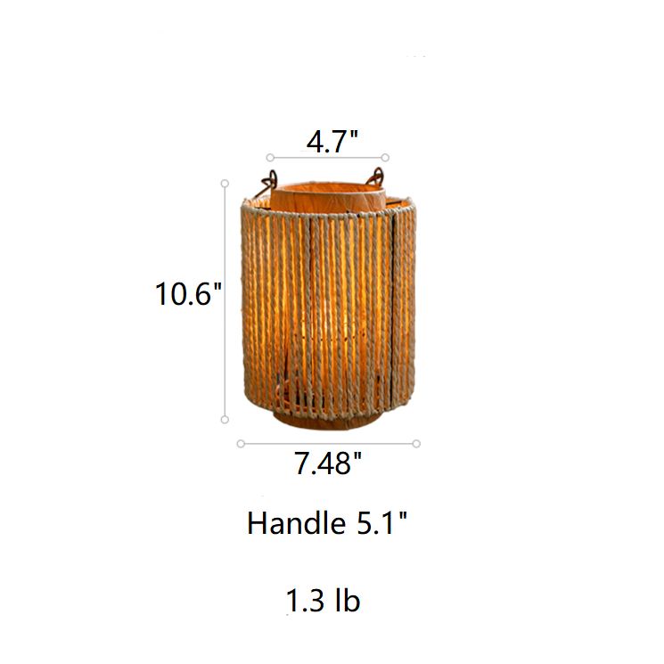 Rope Lantern Candle Holder